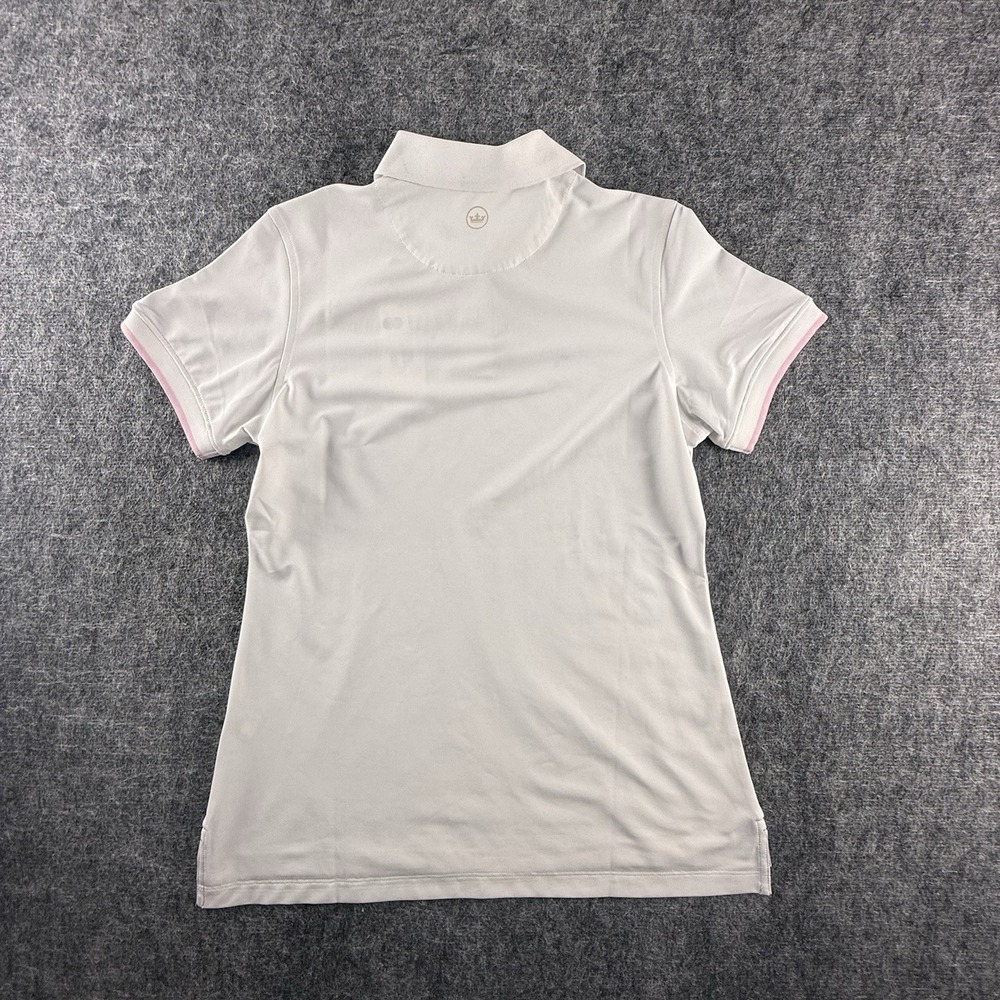 Peter Millar Womens PGA Tour Performance Polo Shirt White Small NWT‎ - Picture 8 of 10